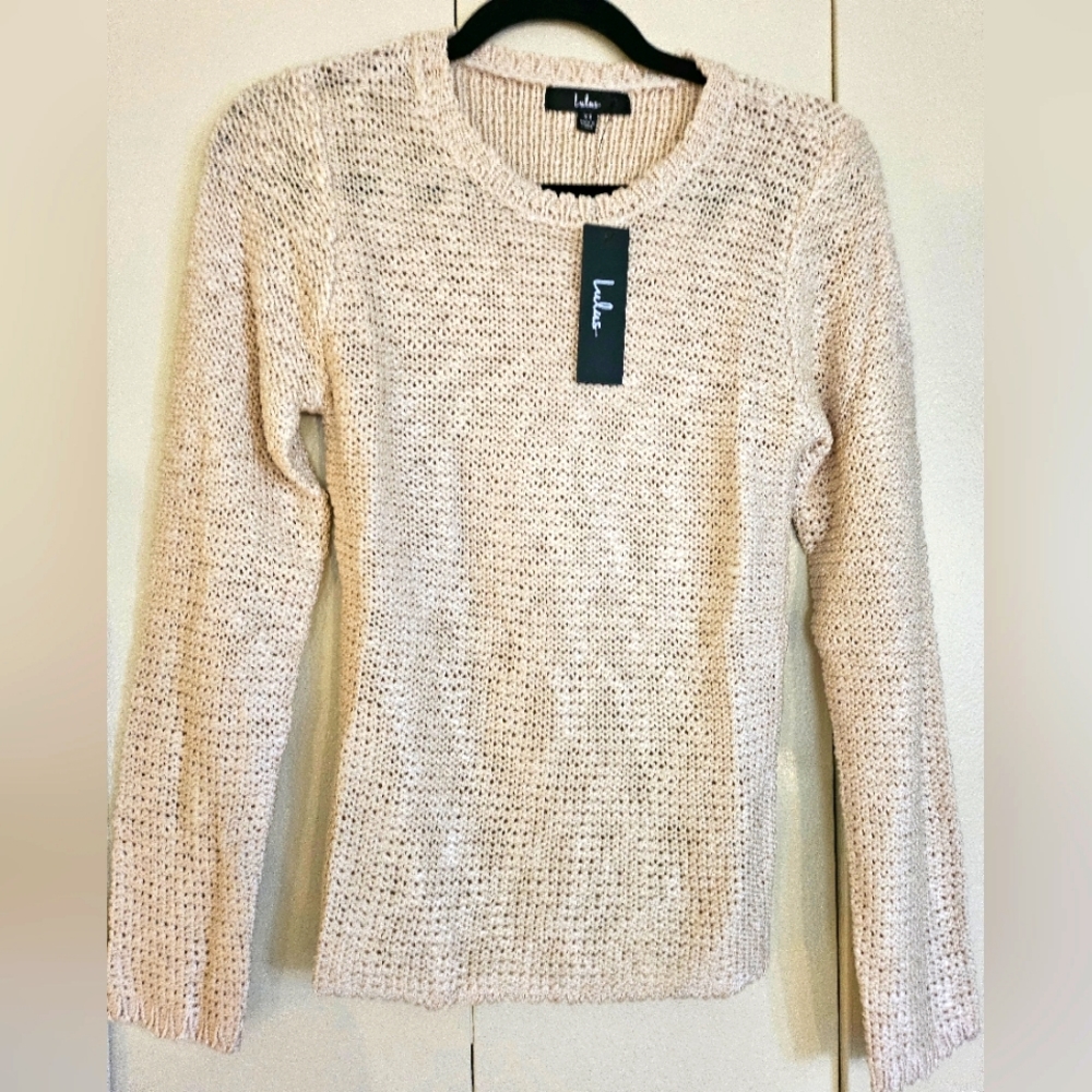 Lulus waffle knit sweater